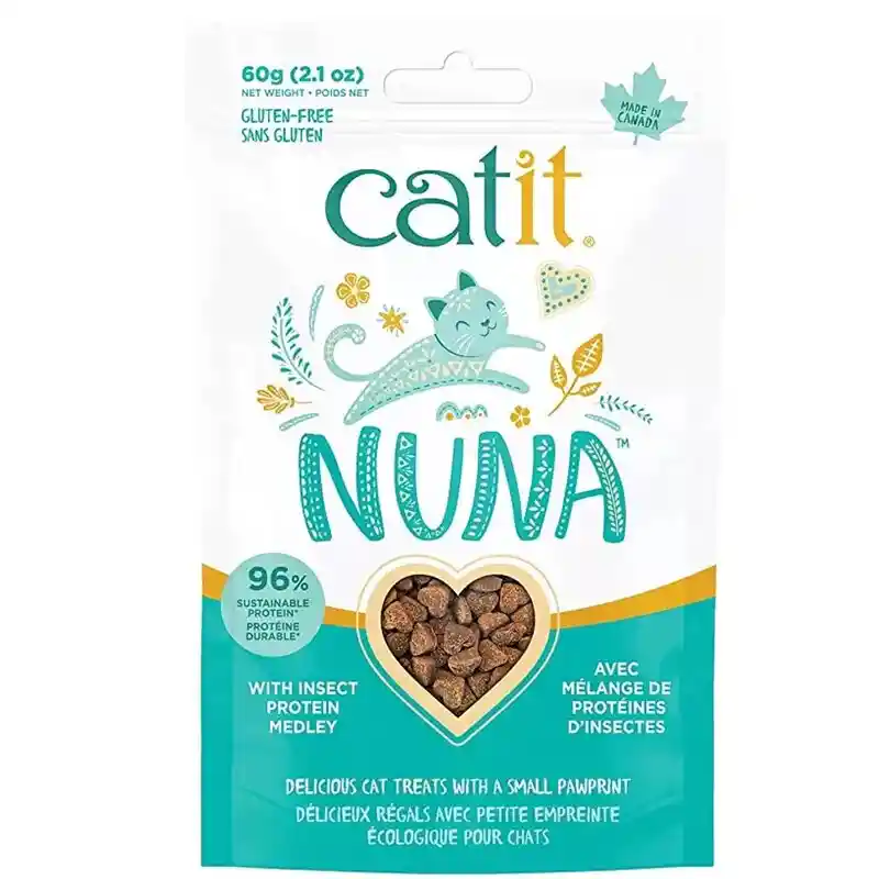 Catit Nuna Snack Proteína Insecto 60 G