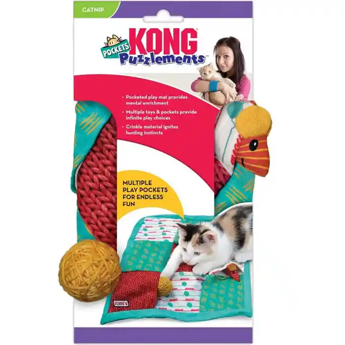 Kong Juguete Puzzlements Pockets