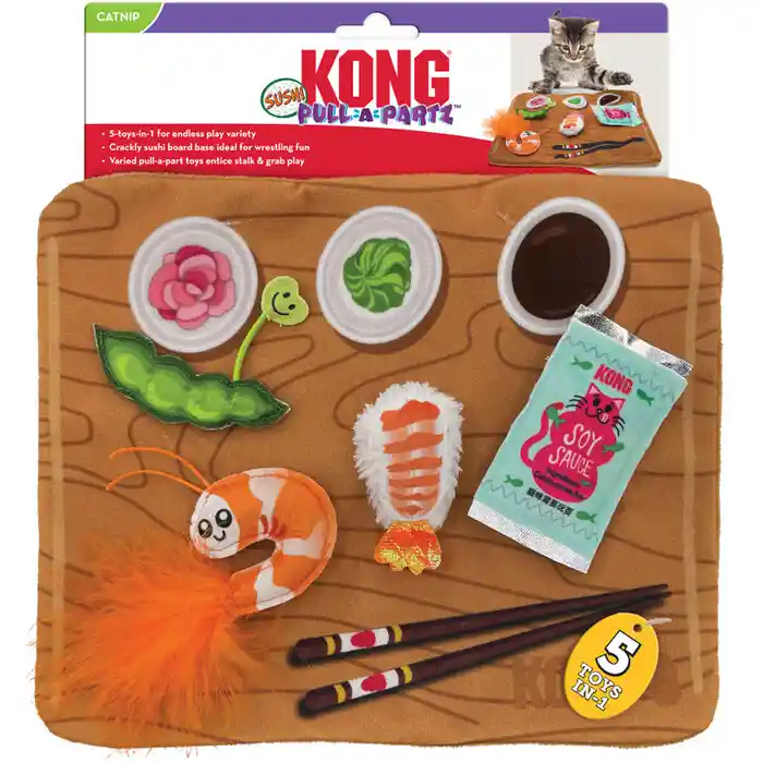 Kong Juguete Pull-a-partz Sushi