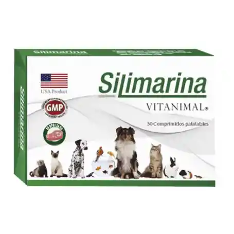 Silimarina Vitanimal 120 Mg 30 Comprimidos