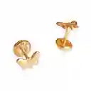 Aros Mariposa Pendientes Helix Tuerca Seguridad 5mm Oro Solido 18k