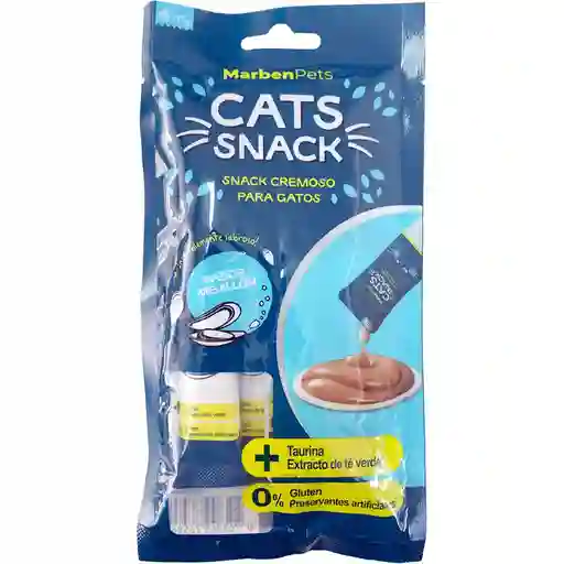 Mpets Cats Snack Cremoso Mejillón