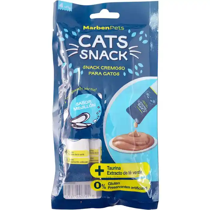 Mpets Cats Snack Cremoso Mejillón