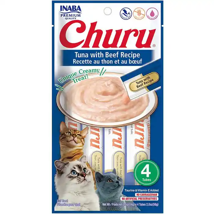 Inaba Churu Atún Con Carne 56 G