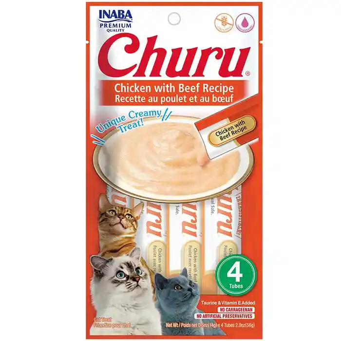 Inaba Churu Pollo Con Carne 56 G