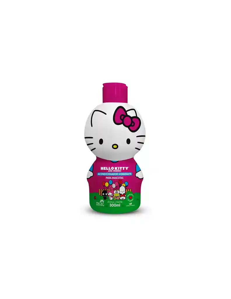 Hello Kitty - Acondicionador Hidratante Para Perros Y Gatos Adultos 300 Ml