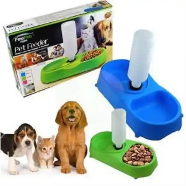 Pet In Care - Dispensador De Alimento Y Agua