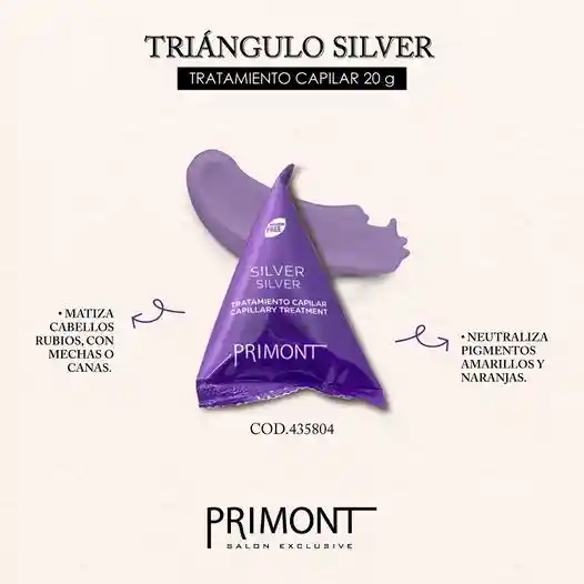 Sachet Tratamiento Silver Primont (matizador Violeta)