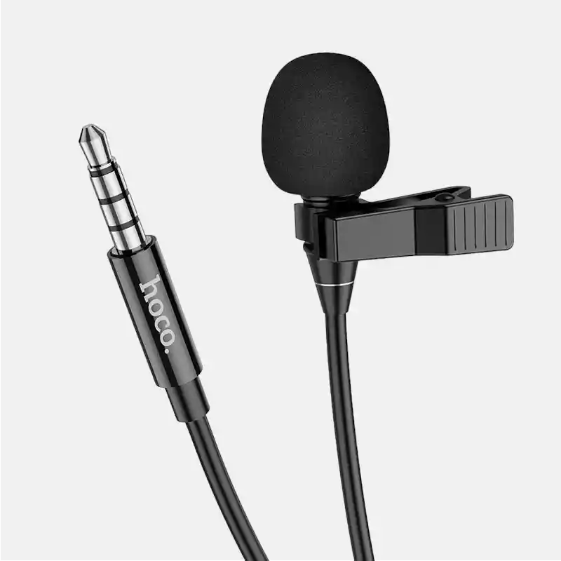 Microfono De Solapa Lavalier 3.5mm 2 Metros De Cable