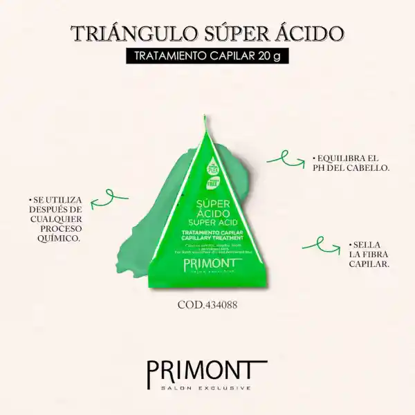 Sachet Tratamiento Super Acido Primont