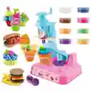 Set Masas Heladeria Maquina Helado Plastilina Juguete Niños