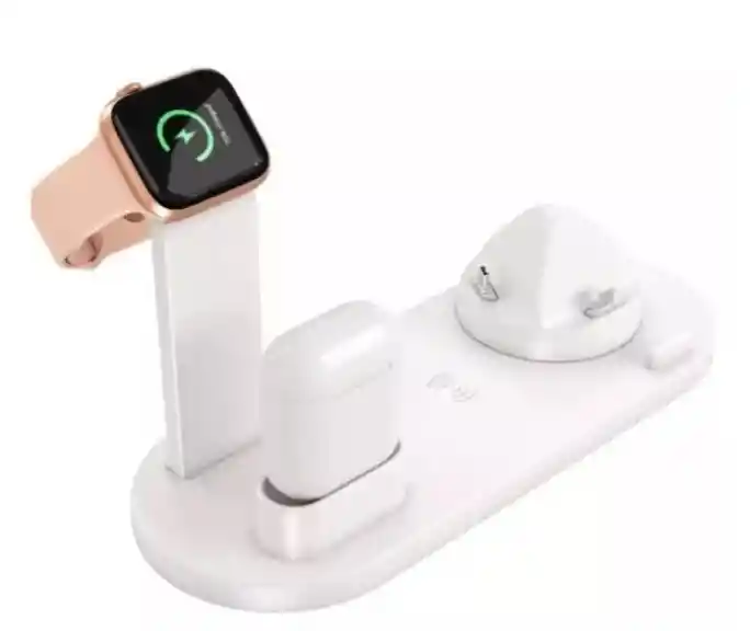 Estacion De Carga 3 En 1 Para Android Y Iphone Airpod Iwatch