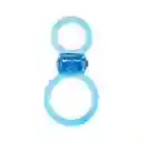 Anillo Vibrador Doble Ofinity Plus Azul