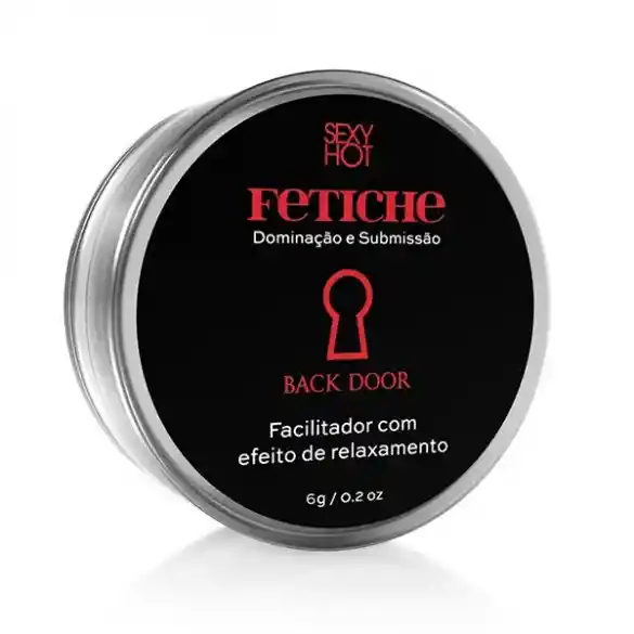 Lubricante Anal Crema Fetiche Back Door 6 Gr