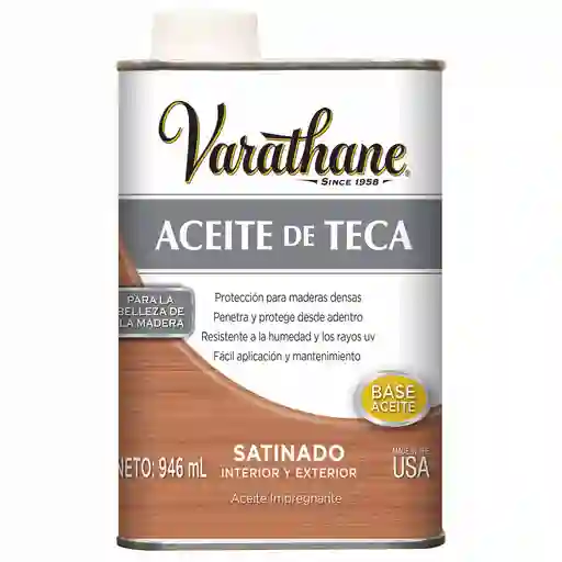 Varathane Aceite De Teca