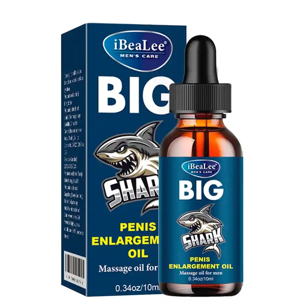 Potenciador Masculino En Aceite Big Shark Agrandador