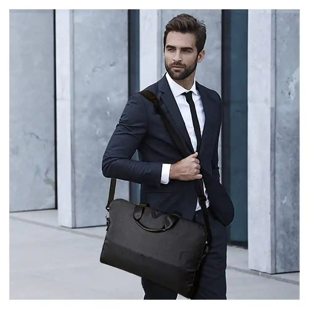 Bagsmart Bolso Computador Slim Para 15.6''- Negro