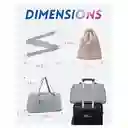 Bagsmart - Bolso De Mano Para Viajes Con Bolsa Para Zapatos - Celeste