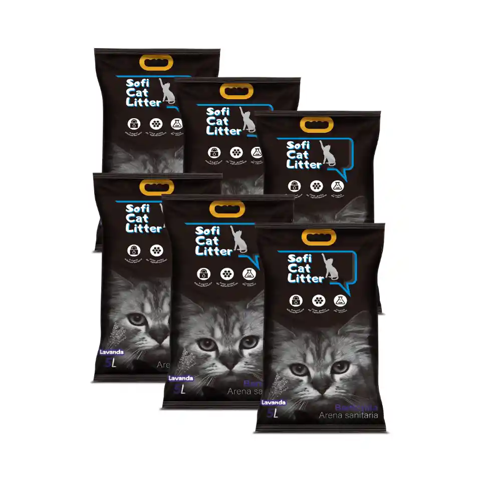 Las Manchas De Sofi - Sofi Cat Litter 24 Kg Lavanda