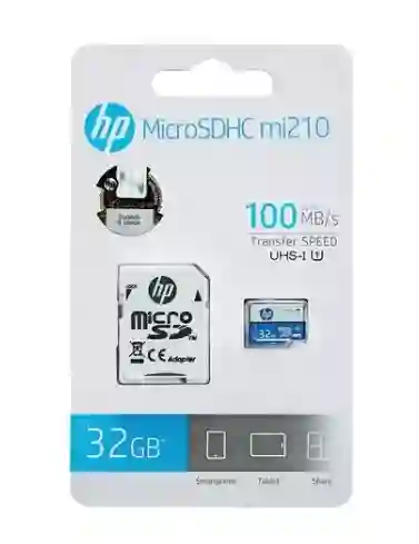 Memoria Micro Sd 32gb Clase 10 Original Hp