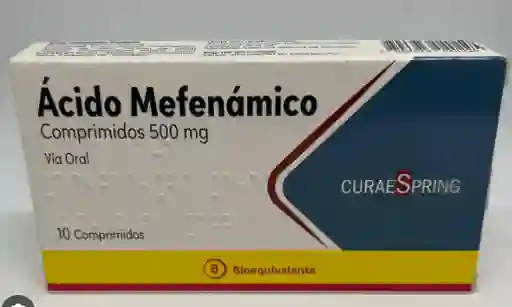 Acido Mefenamico Com 500 Mg X 10 Cs