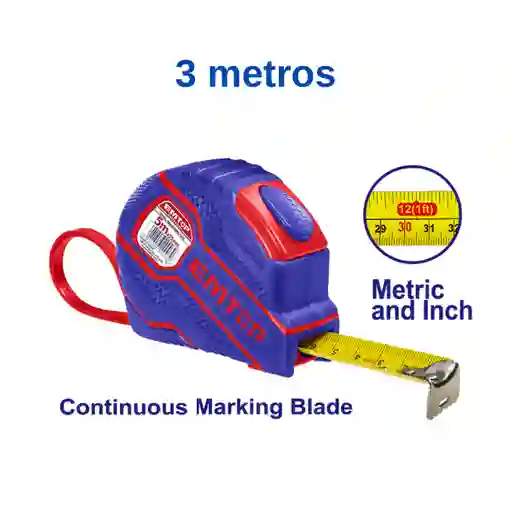 Huincha Medir 3 Metros