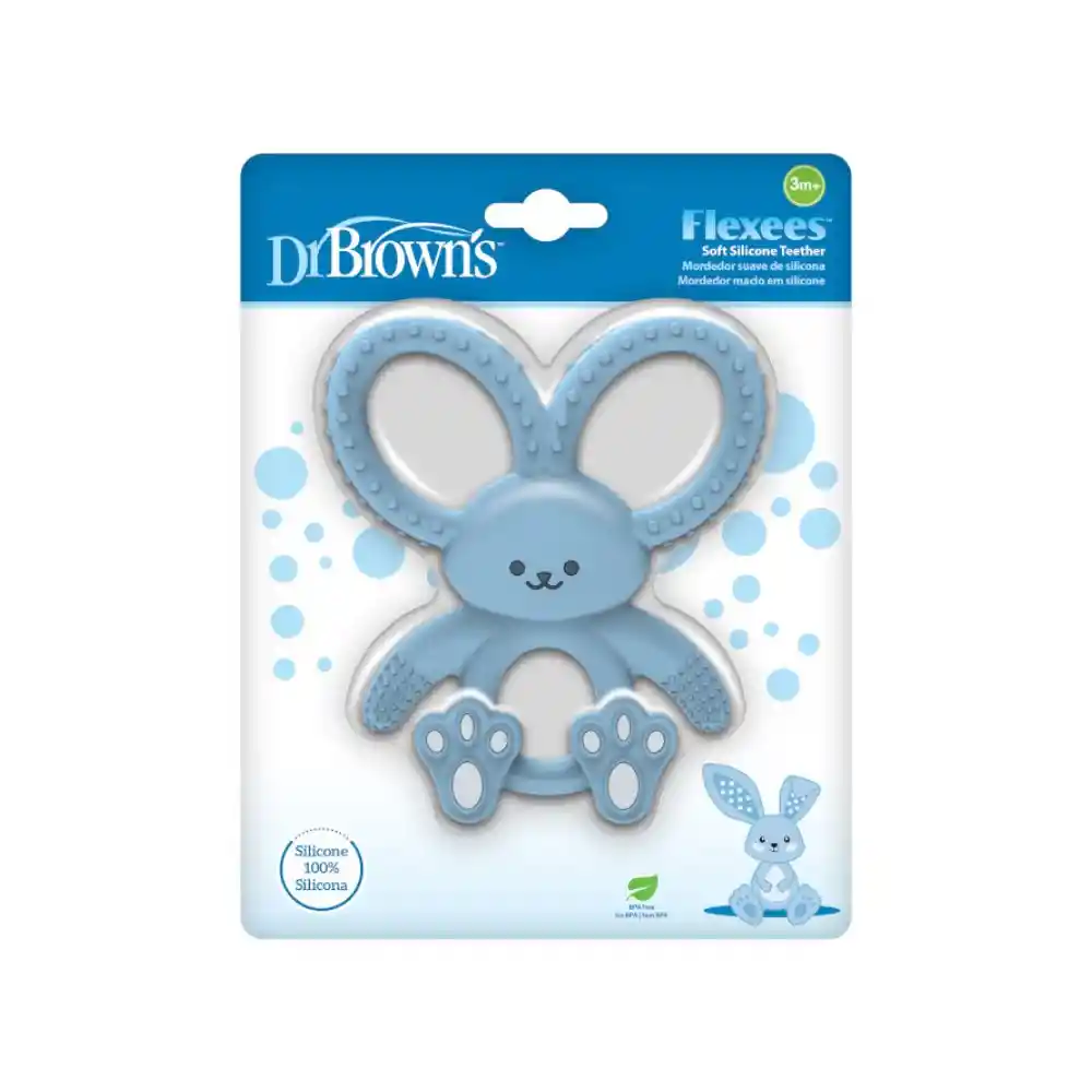 Mordedor Flexible Y Suave Drbrowns Conejo 3m+