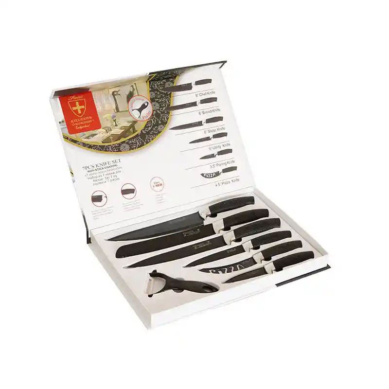 Set Cuchillos Swiss Line 7 Piezas