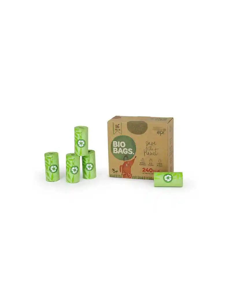 Bio Bags Caja 16 Rollos