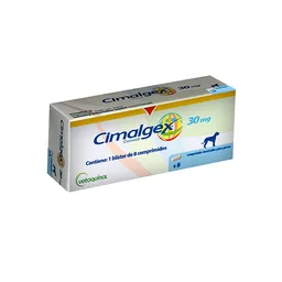 Cimalgex 30 Mg 8 Comprimidos
