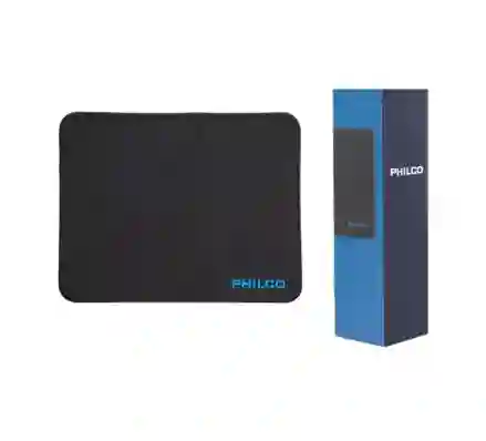 Mousepad Básico Philco Pro, Tamaño Small 32 X 25 Cm, Negro