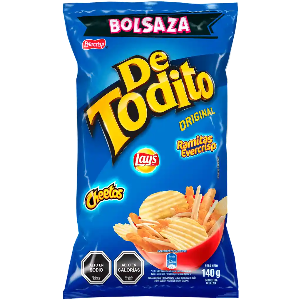 De Todito Bolsaza 140 Gr.