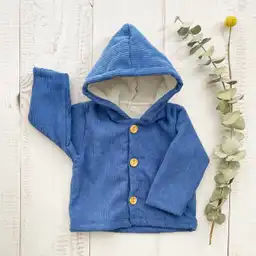 Chaqueta Polar Franco Azul Talla 12/18 Meses