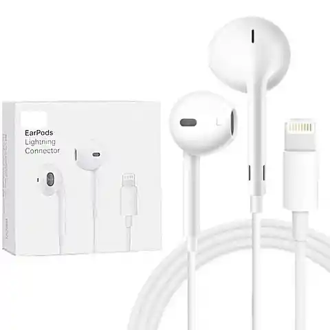 Audifono Earpods Para Iphone Conexion Lightning Manos Libre