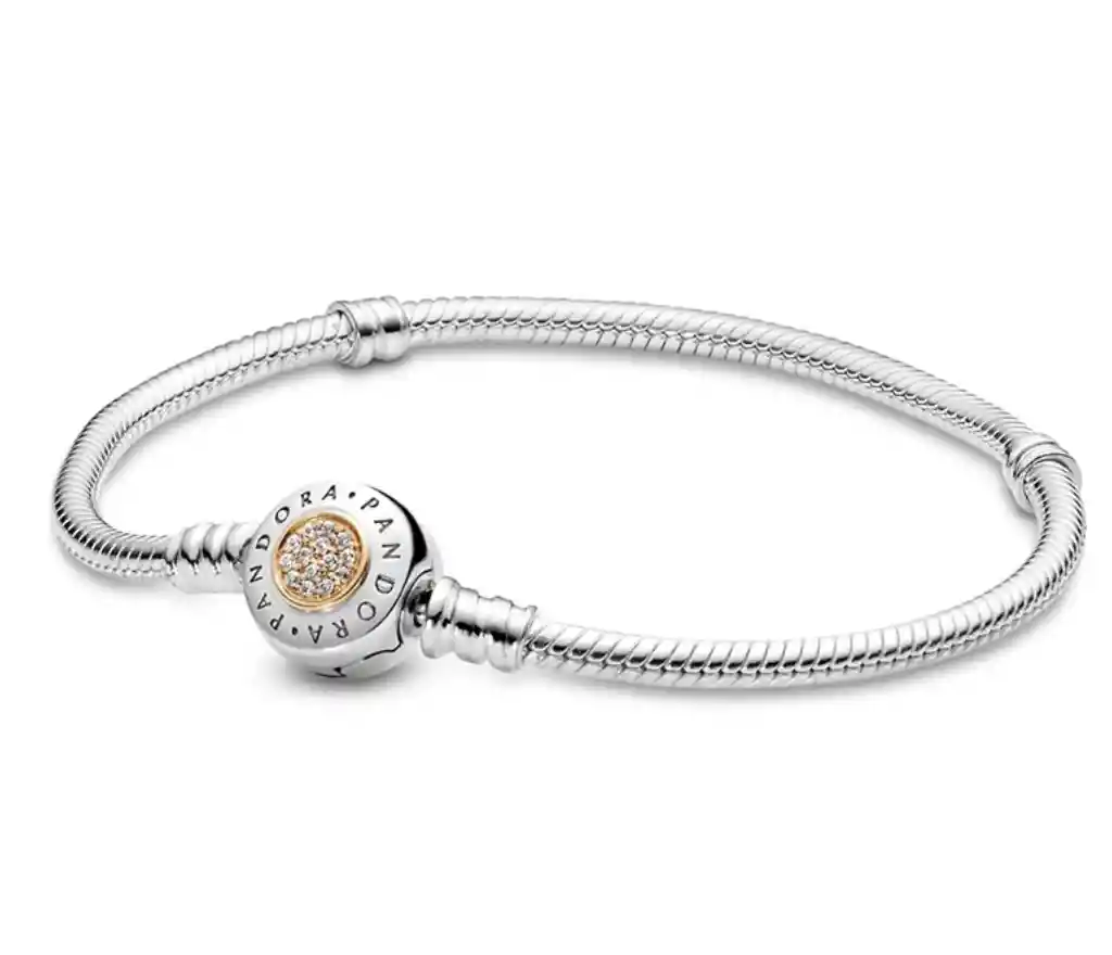 Pulsera Con Circonitas Cubicas De Plata