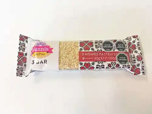 Sesame 3 Bar Sin Gluten