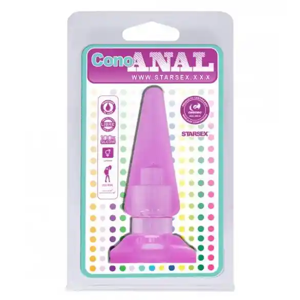 Mini Plug Anal Cono