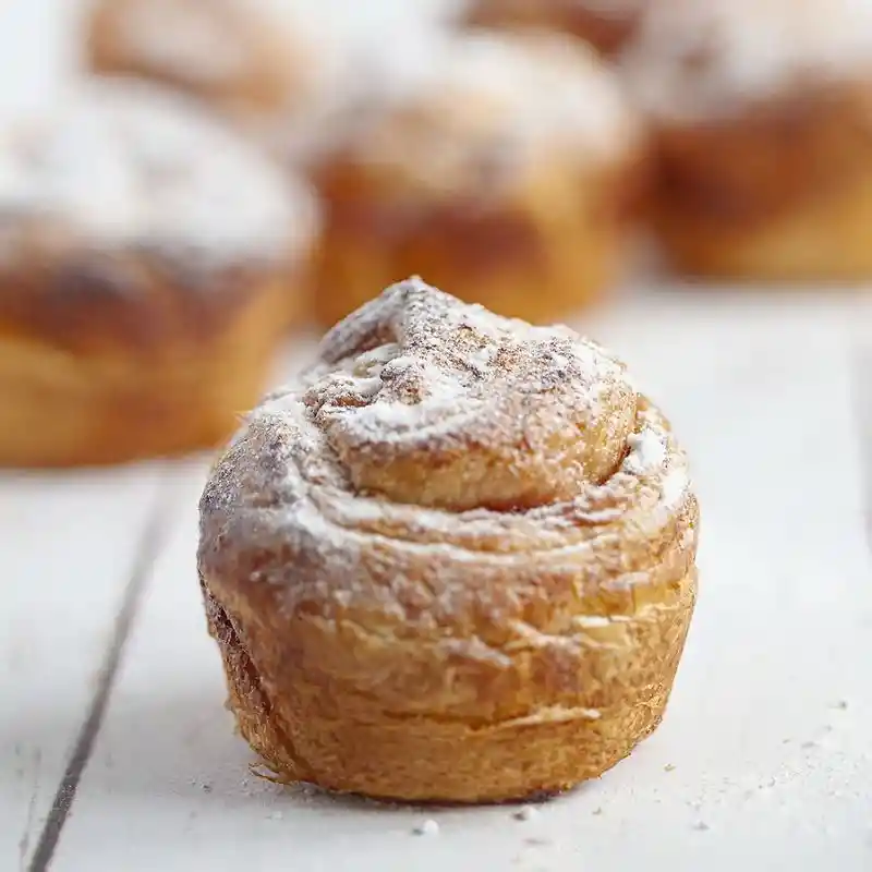 Pack Cruffin Sin Azúcar, Rellenos Con Maracuyá, Veganos, 2 Unidades