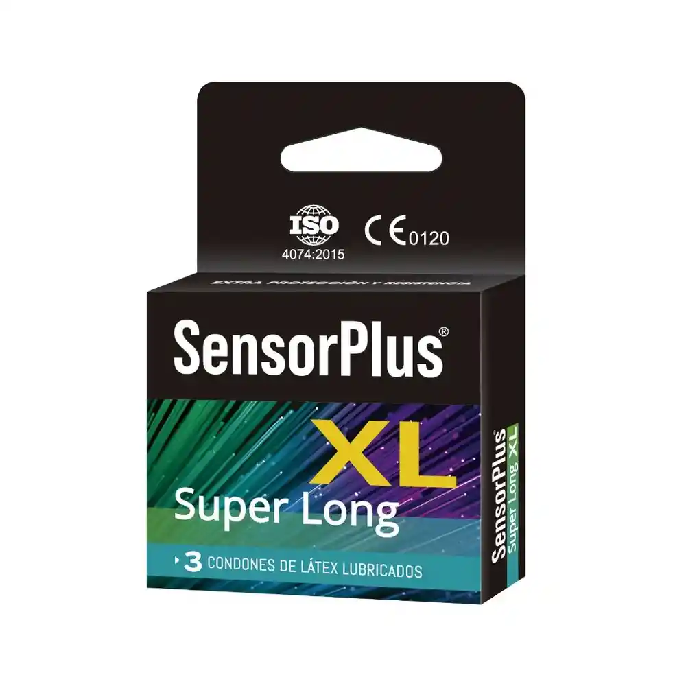 Preservativo Sensor Plus Super Long Xl