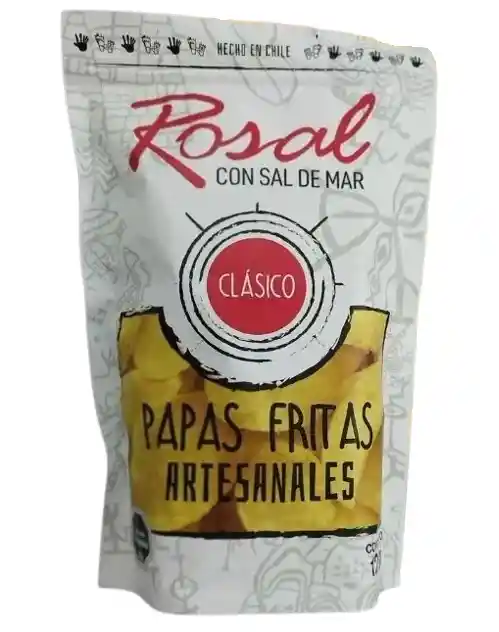 Papas Fritas Rusticas Clásico Rosal 120gr