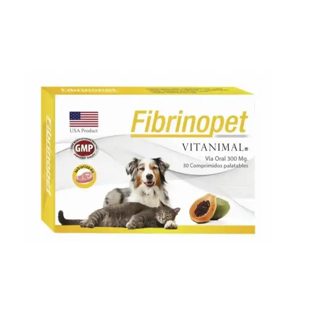 Fibrinopet 30 Comprimidos