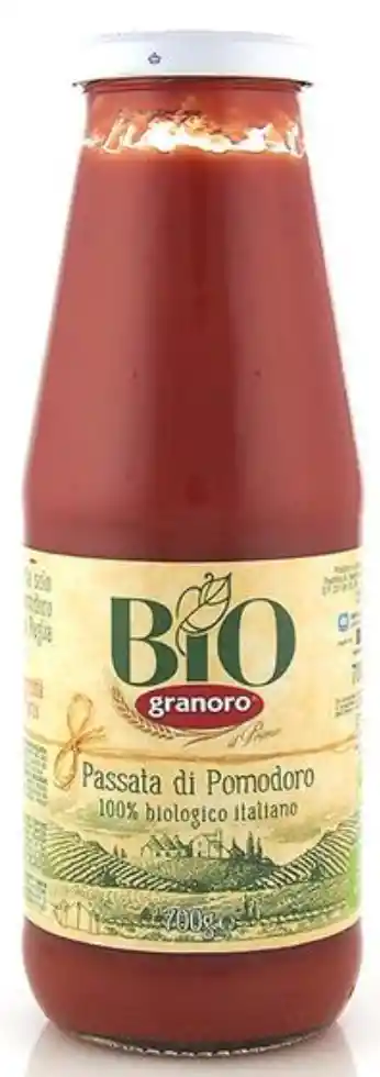 Bio Granoro - Passata Orgánica Di Pomodoro Bio 700g - Salsa De Tomates Orgánica