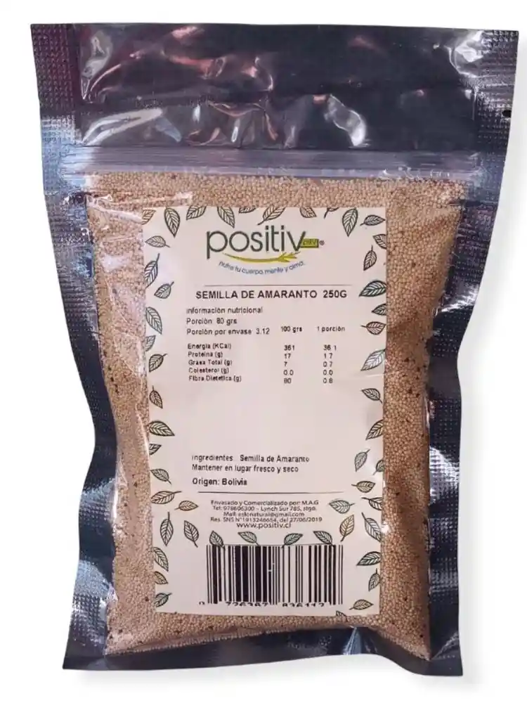 Positiv - Semilla De Amaranto 250gr