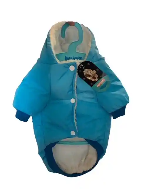 Ropa Parca Sport Celeste Pequeña Para Perro