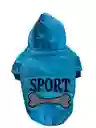 Ropa Parca Sport Celeste Pequeña Para Perro