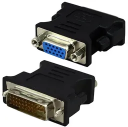 Adaptador De Video Dvi-i Macho A Vga Hembra 24+5