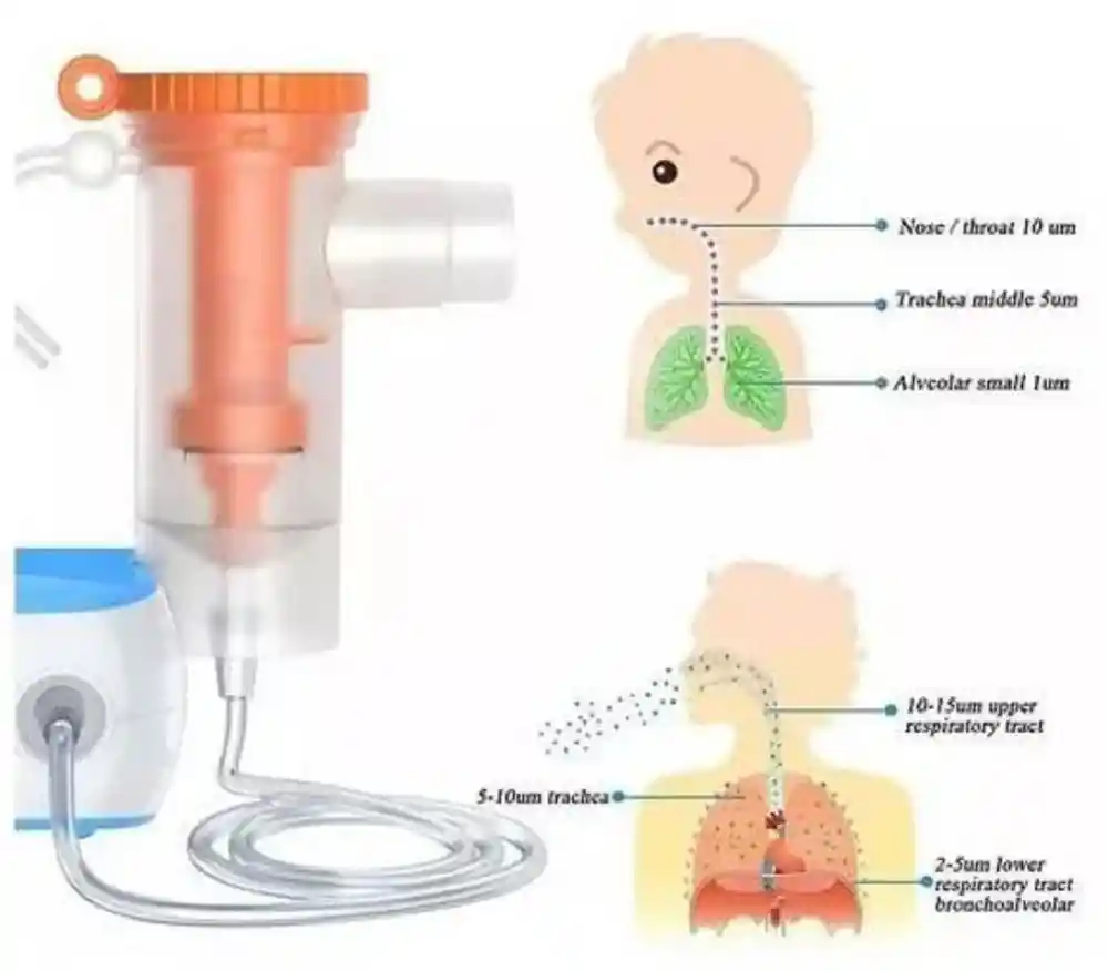 Nebulizador Portátil Para Niños Y Adulto