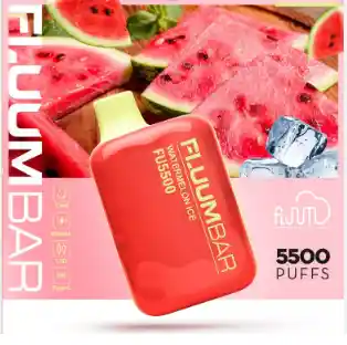 Vaper Fluum Bar 5500 Puffs Sin Nicotina Sandia Ice