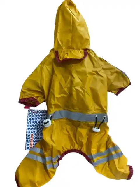 Impermeable Para Perros Xxs Amarillo