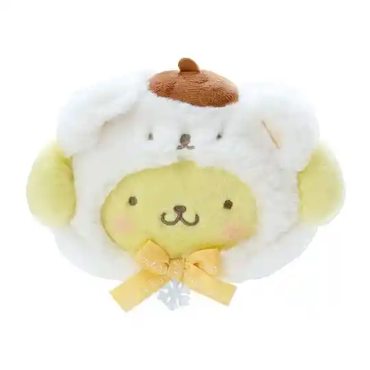 Estuche Con Cremallera De Felpa Pompompurin (serie Oso Polar Esponjoso)